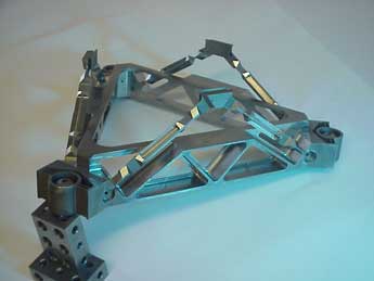 Satellite EDM complicated, complex manufacturing